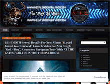 Tablet Screenshot of metalshockfinland.com